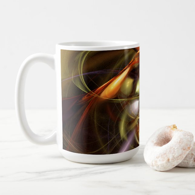 Mug Balloons and Ribbons  Abstract (Avec donut)