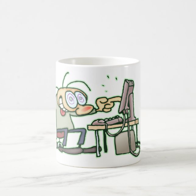 Mug Ballot d'ordinateur (Centre)