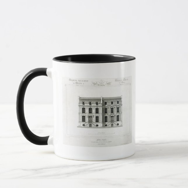 Mug Balzac de rues des hôtels Prives, 10 et 12, Paris (Gauche)