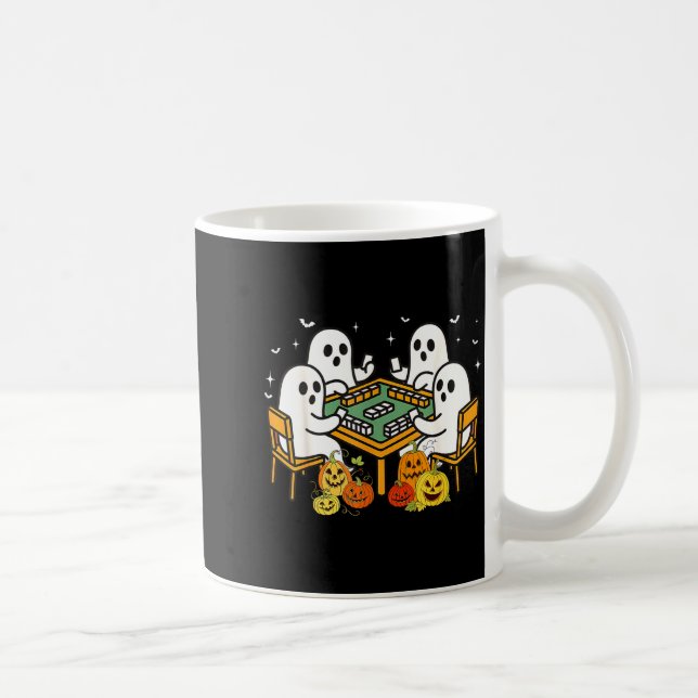 Mug Bam Boo Halloween Ghost Mahjong Funny Costume Game (Droite)
