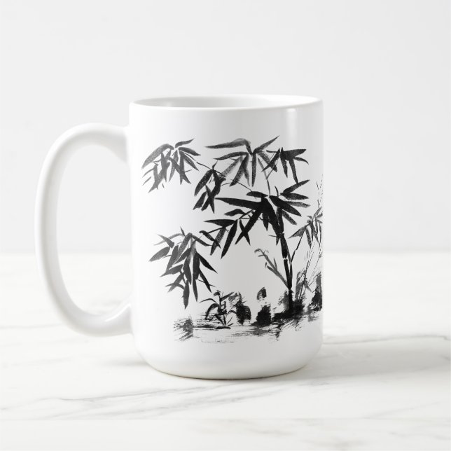 Mug Bambou dans l'eau (Gauche)