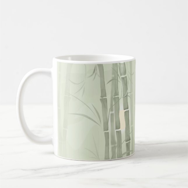 Mug Bambou vert (Gauche)