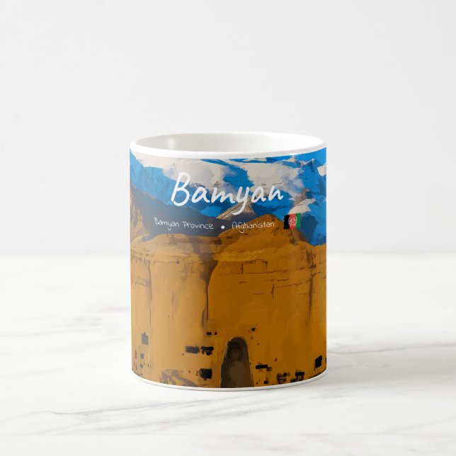 Mug Bamyan, Afghanistan - Vallée des falaises de Boudd (Centre)