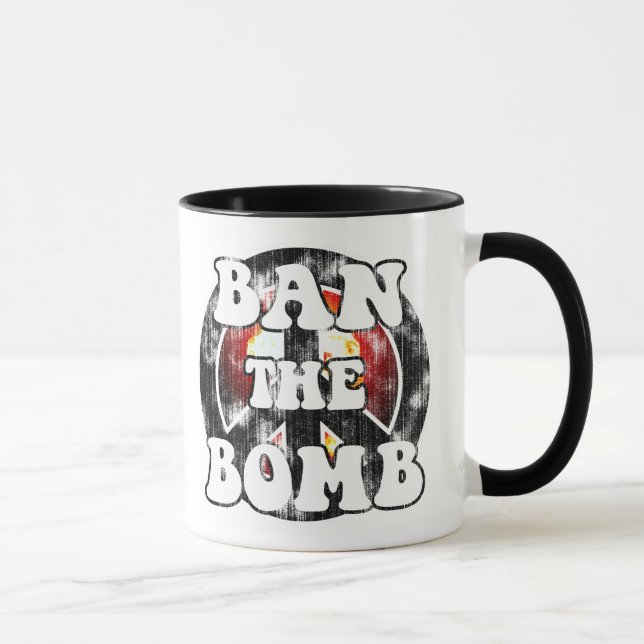 Mug Ban The Bomb (look fatigué) (Droite)