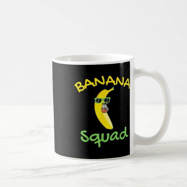 Mug Banana Squad Nourriture Vacances été Correspondant (Droite)