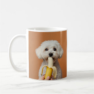 Mug banane de chien de compagnie