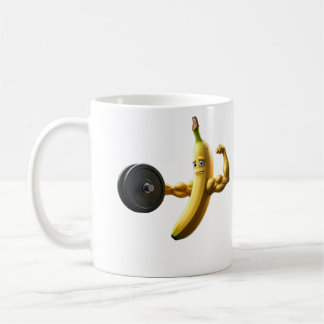 Mug banane drôle au pouvoir
