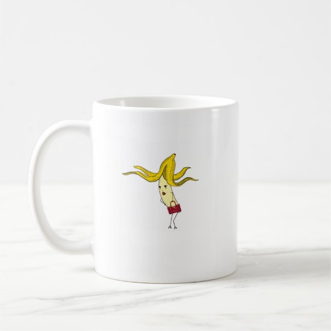 Mug Banane glamour, thème banane  (Gauche)