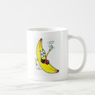 Mug Banane supérieure, bande dessinée de danse de