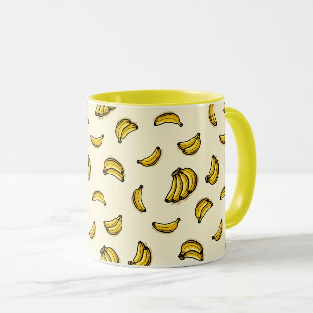 Mug Bananes (Devant droit)