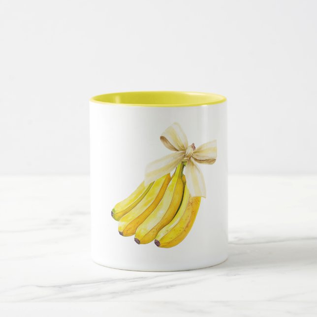 Mug Bananes Avec Un Nœud (Centre)