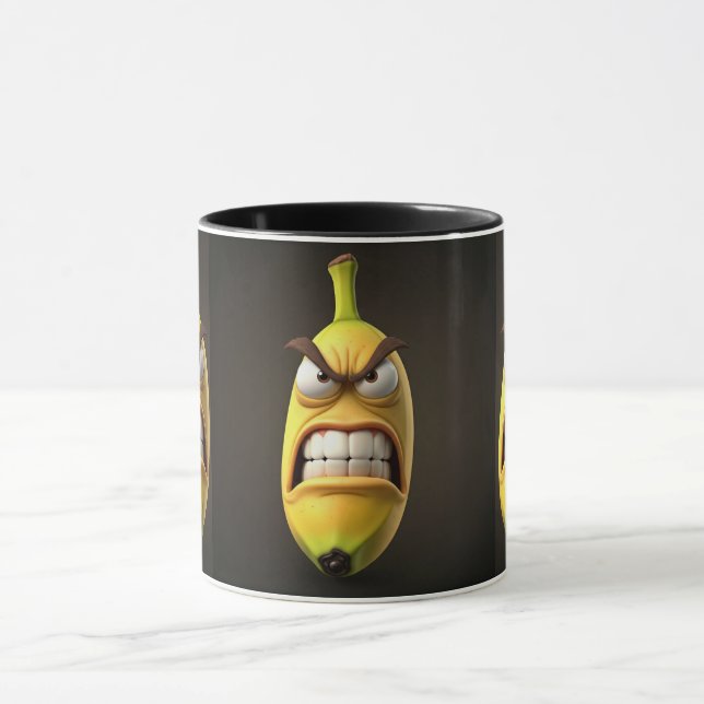 Mug bananes drôles (Centre)