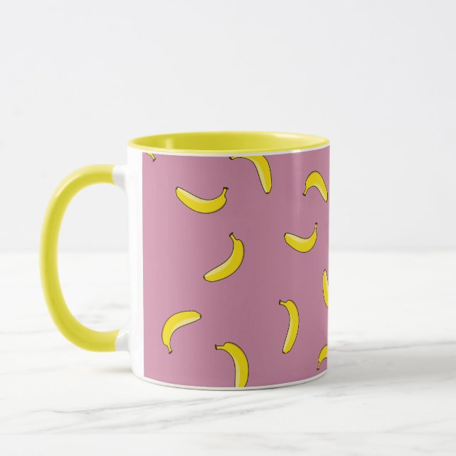 Mug Bananes roses (Gauche)