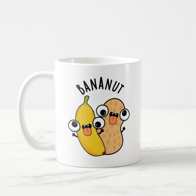 Mug Bananut Funky Fruit Banana Pun (Gauche)
