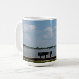 Mug Banc au bord du lac
