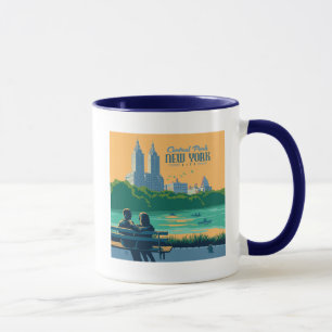 Mug Banc de New York Central Park