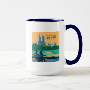 Mug Banc de New York Central Park