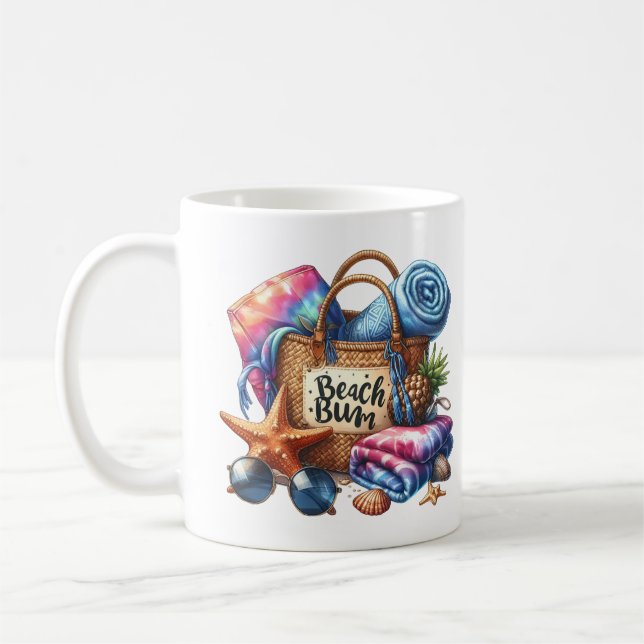 Mug Banc de plage (Gauche)