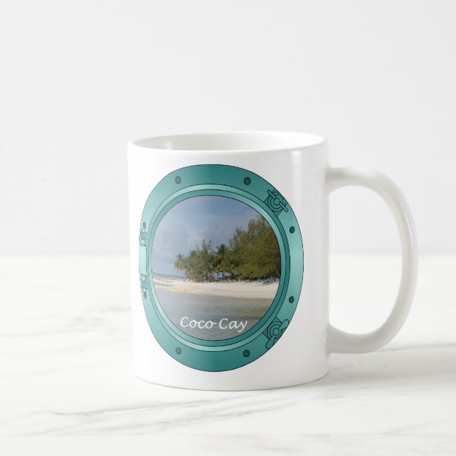 Mug Banc de sable de Cocos, Bahamas (Droite)