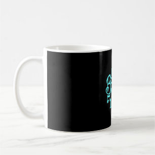 Mug Band Mom Notes turquoises amusantes