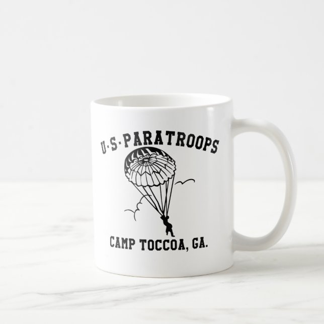 Mug Band of Brothers Currahee US Paratrooper Toccoa (Droite)