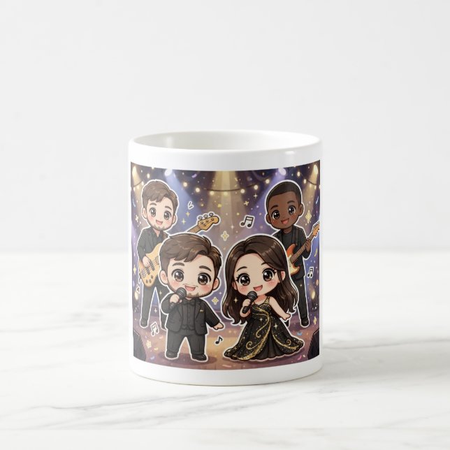 Mug Banda Musical Kawaii  (Centre)