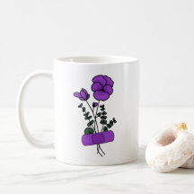 Bandaid Fleur Violet Février