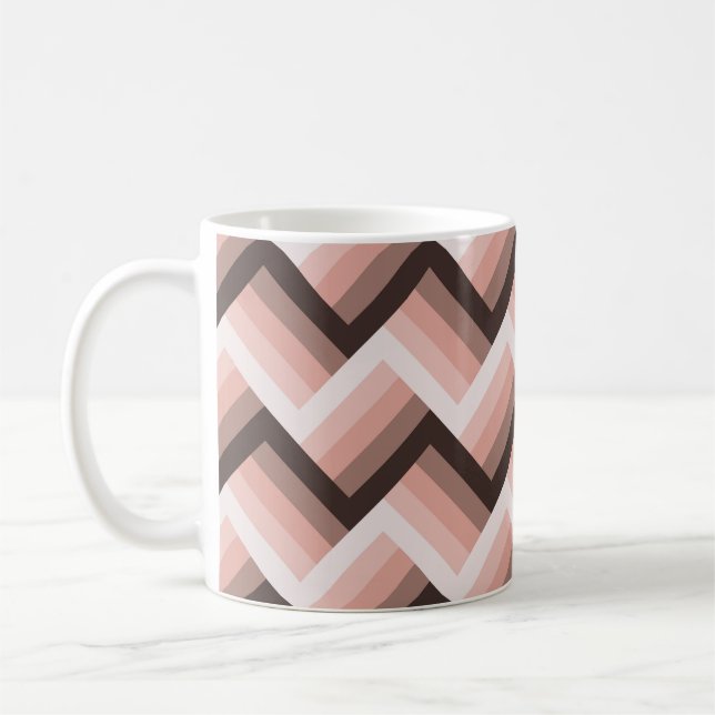 Mug Bande 3D moderne Abstraite en toute transparence (Gauche)