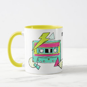 Mug Bande Casette fichiers de nom personnalisé