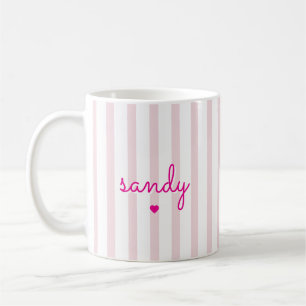 Mug Bande de nom personnalisée Nouvel anniversaire de