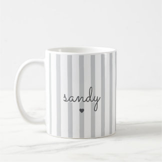Mug Bande de nom personnalisée Nouvel anniversaire de
