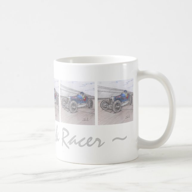 MUG BANDE DE RACER DE LA PISTE (Droite)