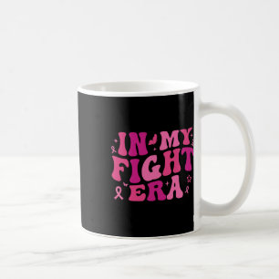 Mug Bande de ruban rose du guerrier du cancer du sein