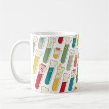 Bande de tube d'essai de chimie moderne du milieu