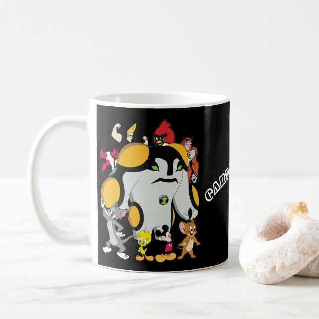 Mug bande dessinée (Avec donut)