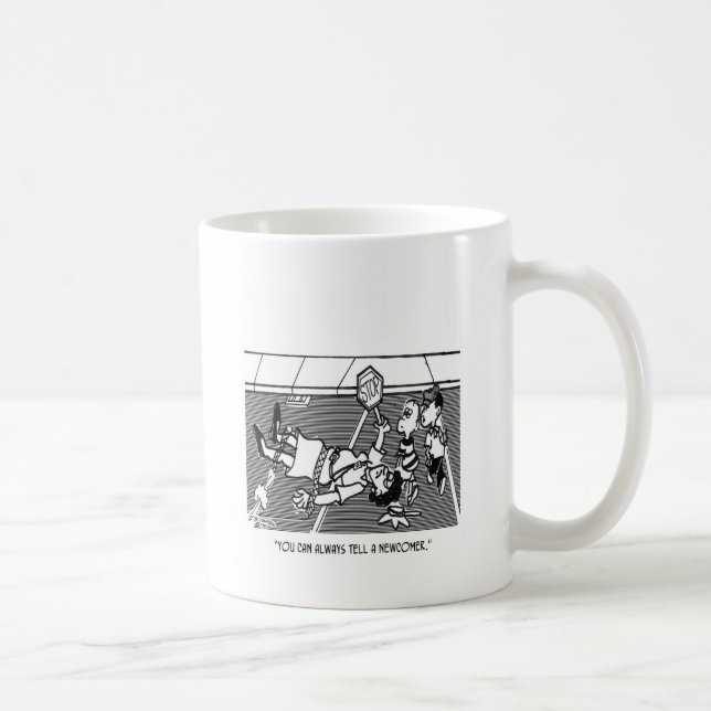 Mug Bande dessinée 2163 de garde de croisement (Droite)