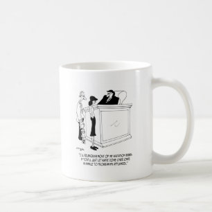 Mug Bande dessinée 6485 de divorce