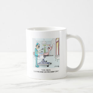 Mug Bande dessinée 9369 de chirurgie