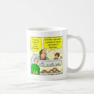 Mug bande dessinée cachère de pastrami de Goyem du