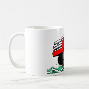 Mug Bande dessinée : Camion du F150 de Noé