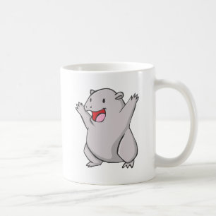 Mug Bande dessinée commune heureuse de wombat