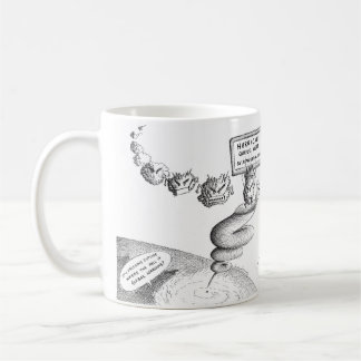 Mug Bande dessinée de changement climatique