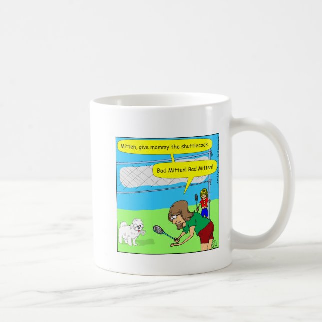 Mug bande dessinée de mitaine du mauvais 474 (Droite)