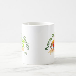 Mug Bande dessinée de perroquet du Mexique