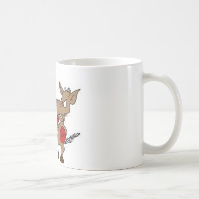 Mug Bande dessinée de Républicain-contre-Démocrate (Droite)
