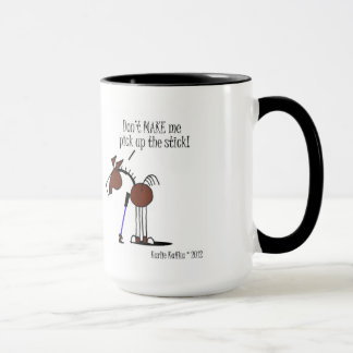 Mug Bande dessinée drôle de cheval