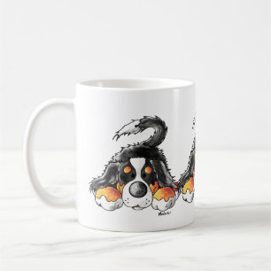 Mug Bande dessinée drôle de chien de montagne de