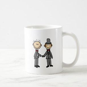 Mug Bande dessinée drôle de mariage homosexuel de