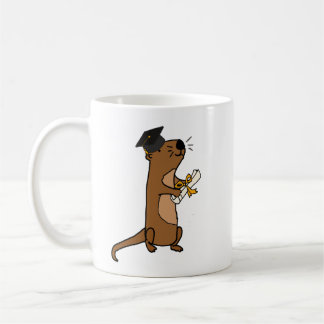Mug Bande dessinée drôle d'obtention du diplôme de