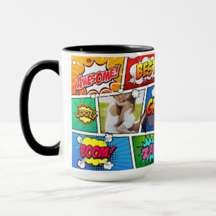 Mug Bande dessinée du jour de la grand-mère de super